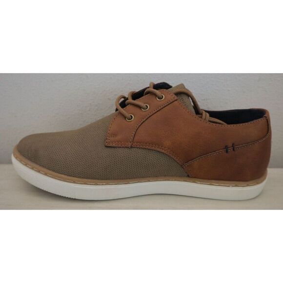 London Underground 73144 Men's Sz 11M Tan Porter Casual Lace-Up Dress Shoes - Picture 6 of 13